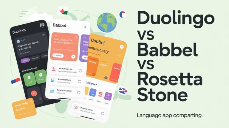 Duolingo Vs Babbel Vs Rosetta Stone