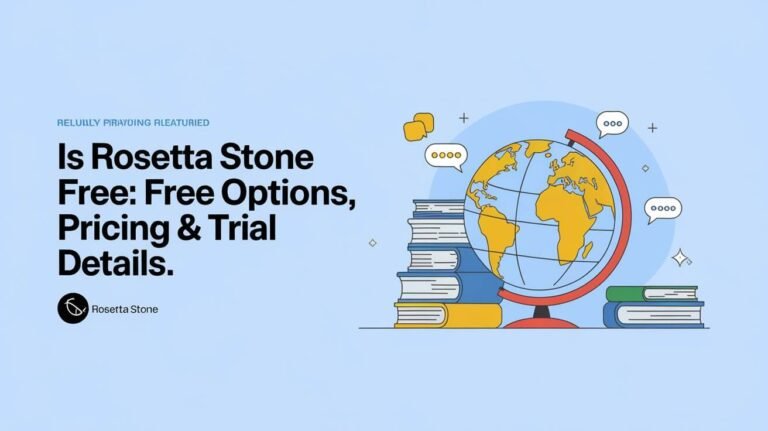 Is Rosetta Stone Free: Free Options, Pricing & Trial Details