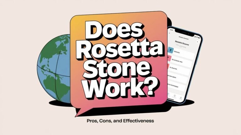 Does Rosetta Stone Work? Pros, Cons, and Effectiveness